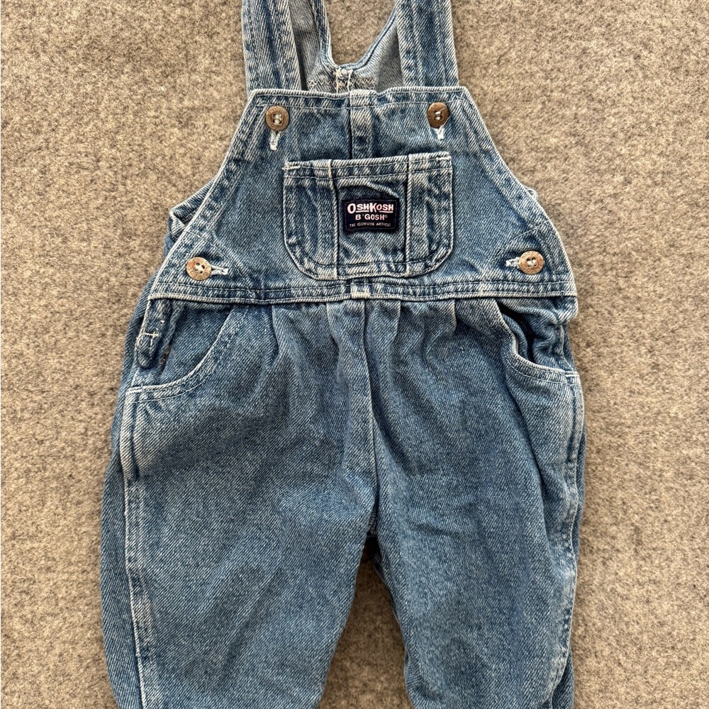 OshKosh B'gosh Classic Blue Vintage Overalls